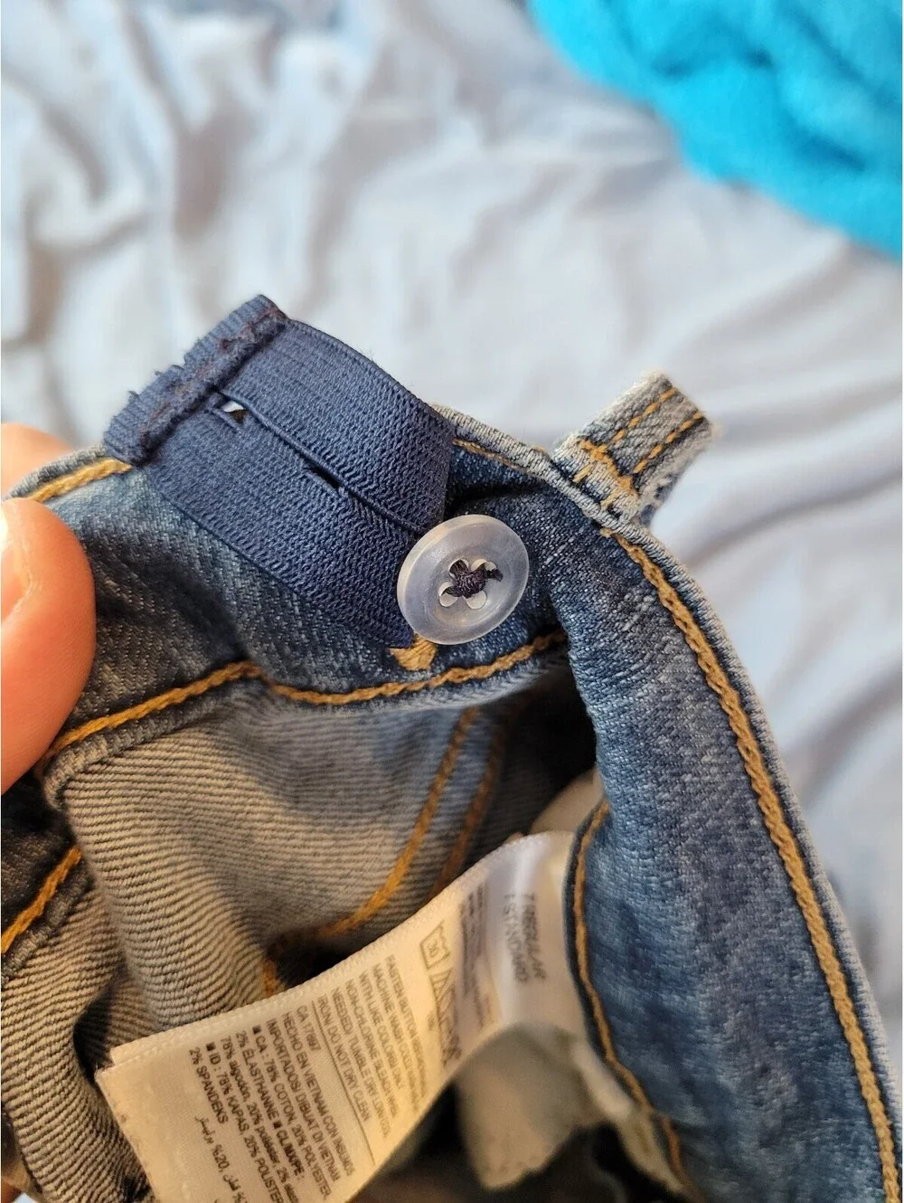 Old Navy Skinny Adjust Light Wash Jeans Size 7 Regular